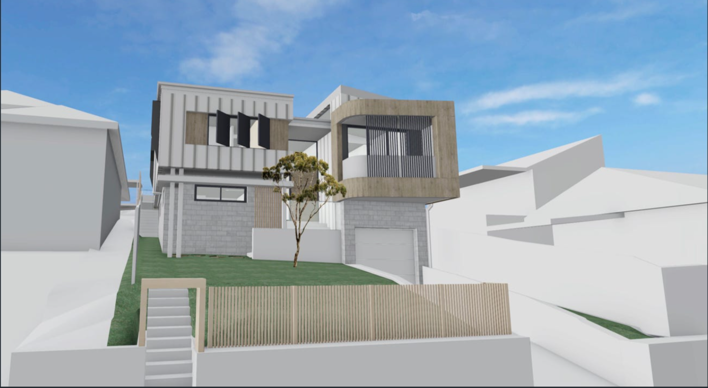 Retaining wall project at 11 Garden Grove Pde, Adamstown Heights NSW 2289